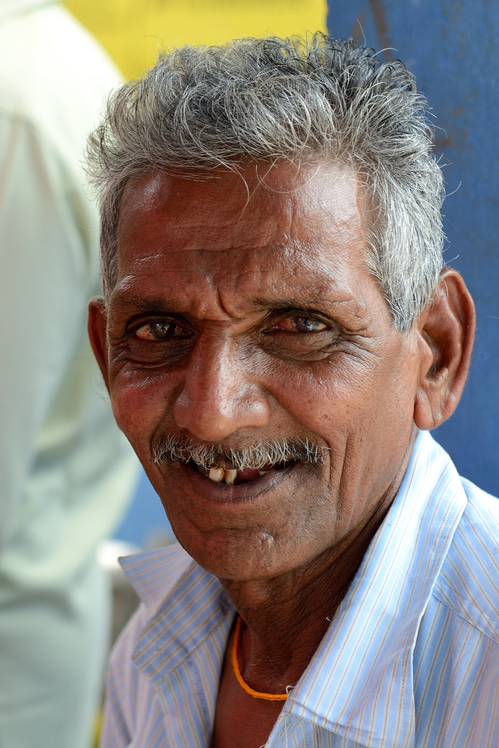 Menschen in Sri Lanka 7 (Fischverkäufer)