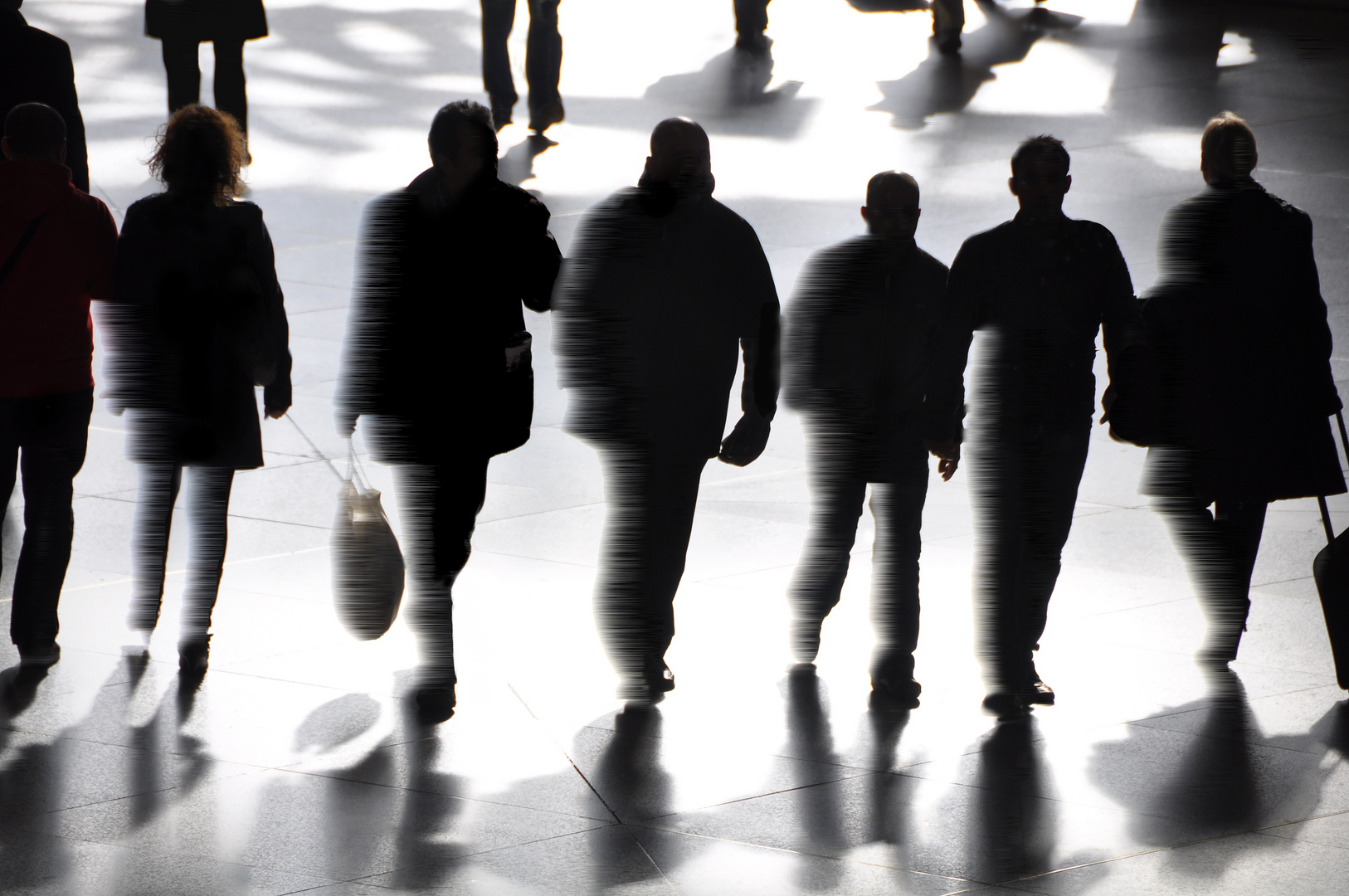 Menschen Silhouette