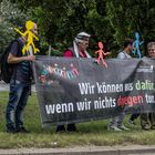 Menschenkette gegen Rassismus 