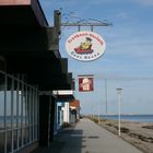 Menschenleere Promenade (Ostsee)