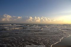 Menschenleerer Strand, Oman