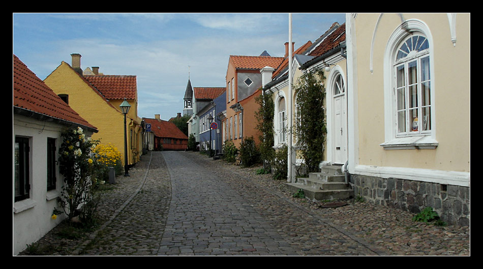 Menschenleeres Ebeltoft