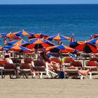 Menschenmassen am Strand