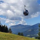 Menschenmassen an der Söllereck-Bahn, deswegen zu Fuß nach oben ...