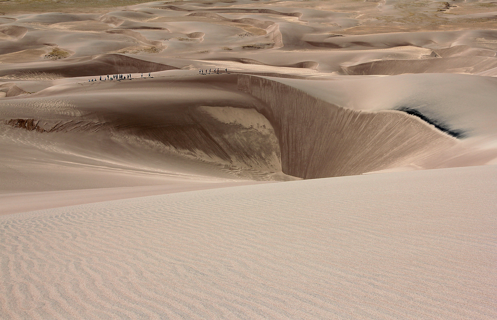 Menschliche Lemminge - Great Sand Dune