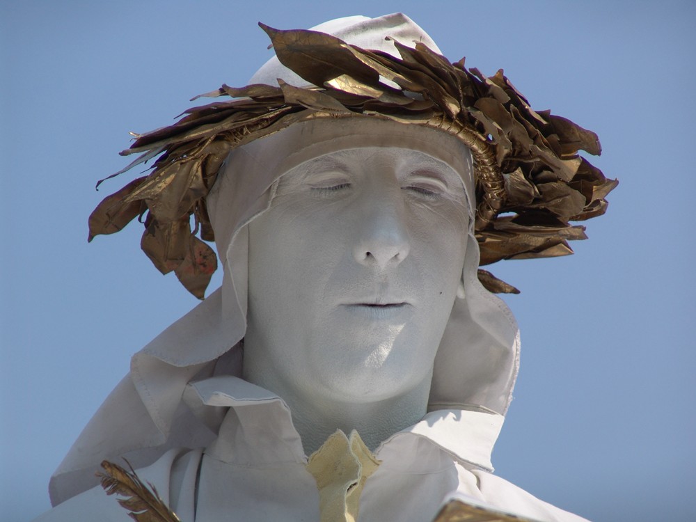 Menschliche Statue in Verona