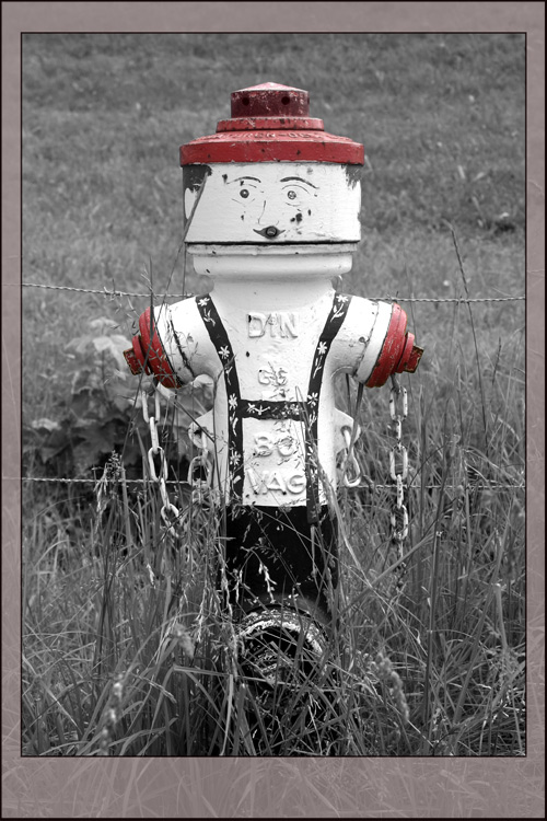 Menschlicher Hydrant