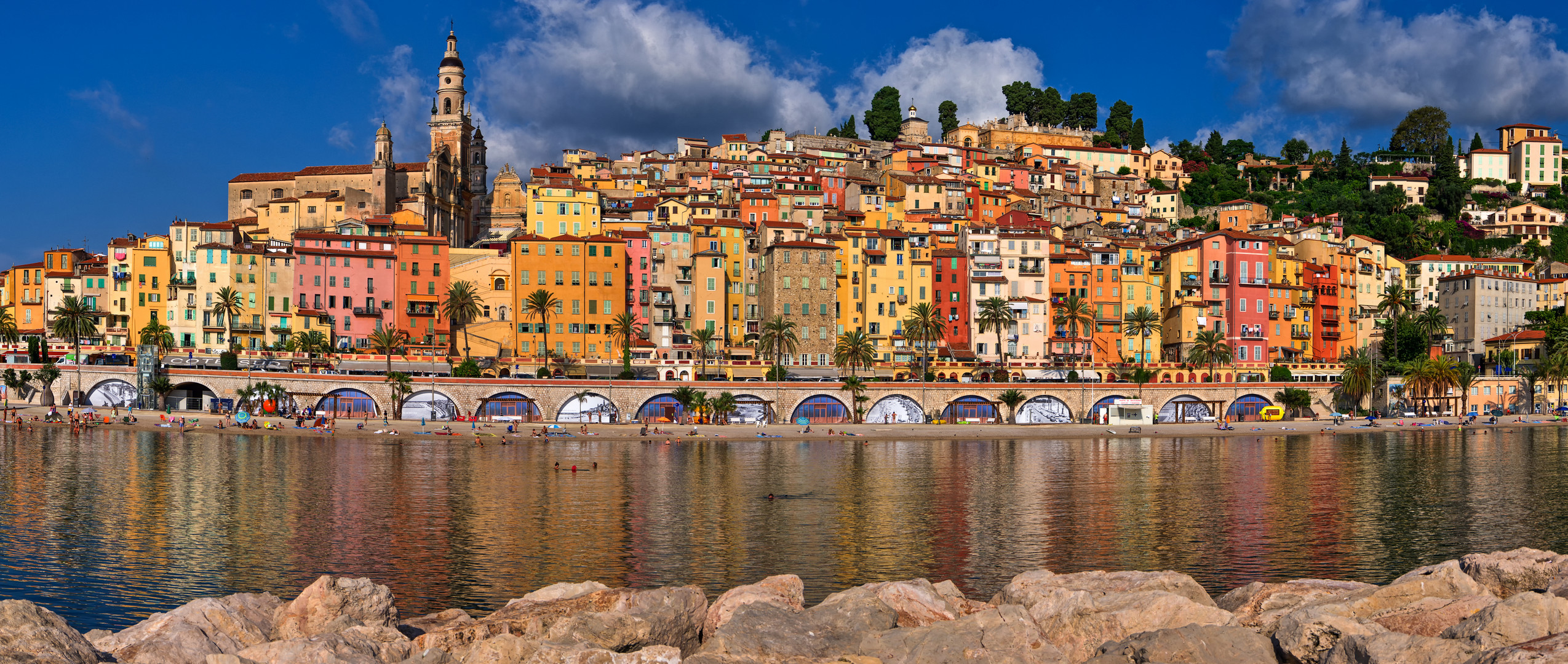 Menton - die Provence Stadt an der Grenze zu Italien