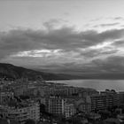 Menton sous un ciel gris…