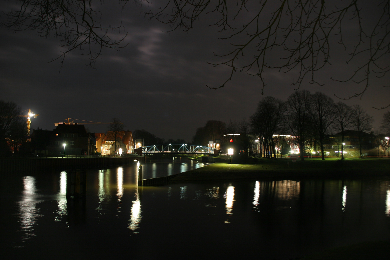 Meppen bei Nacht