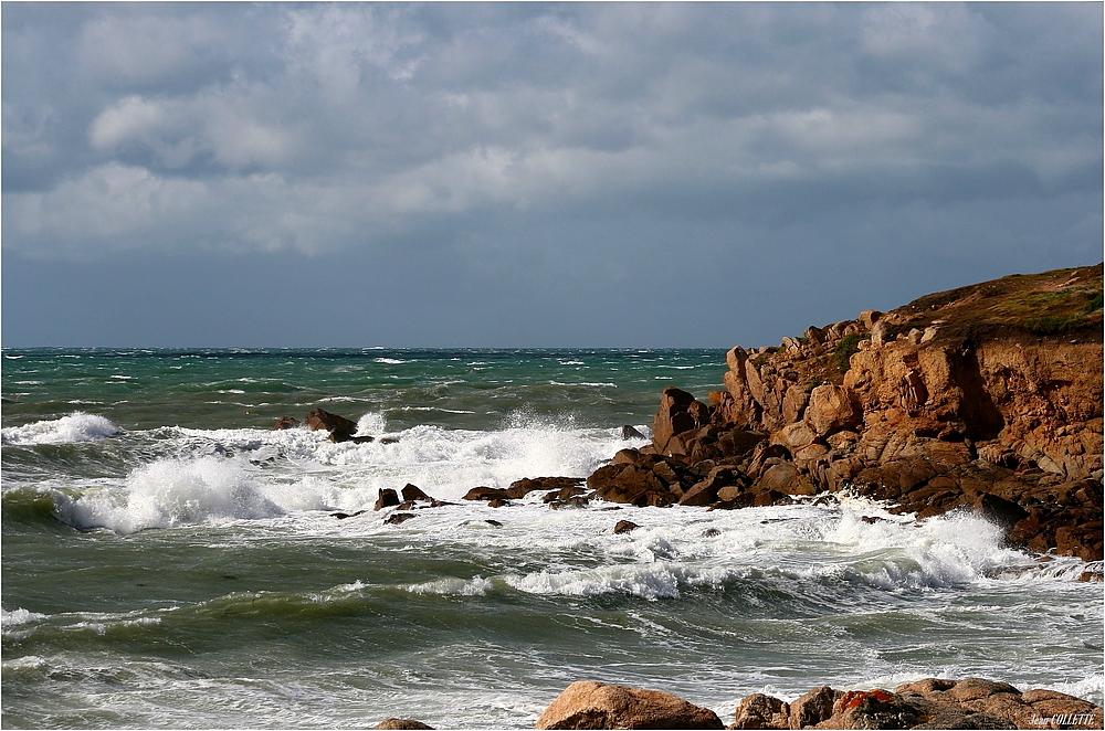 " Mer agitée "