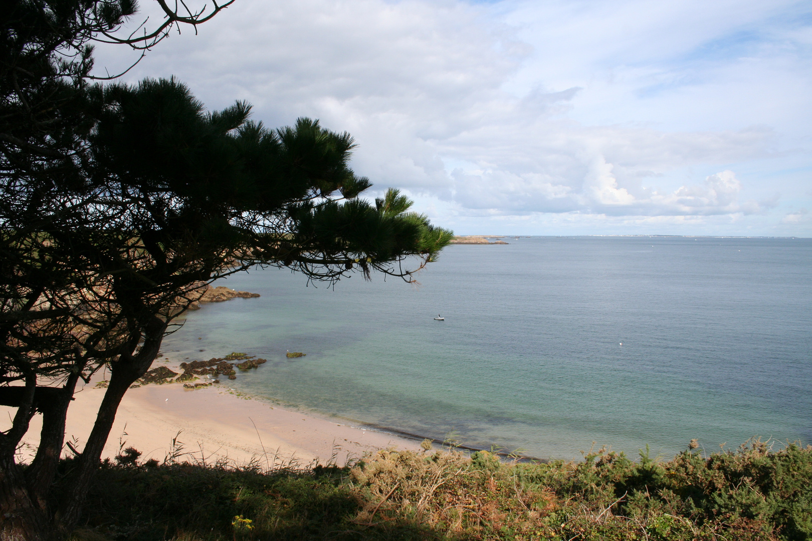 mer calme en Bretagne