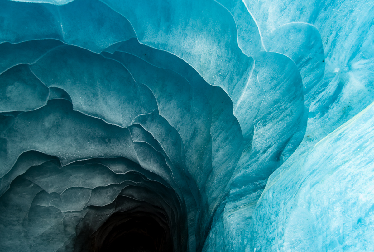 Mer de Glace von unten