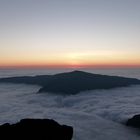 mer de nuage au piton des neiges