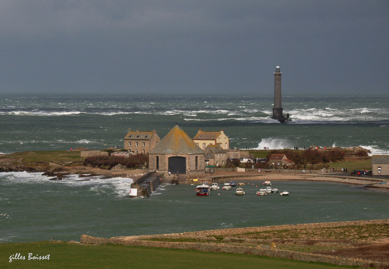 mer forte au cap de la Hague