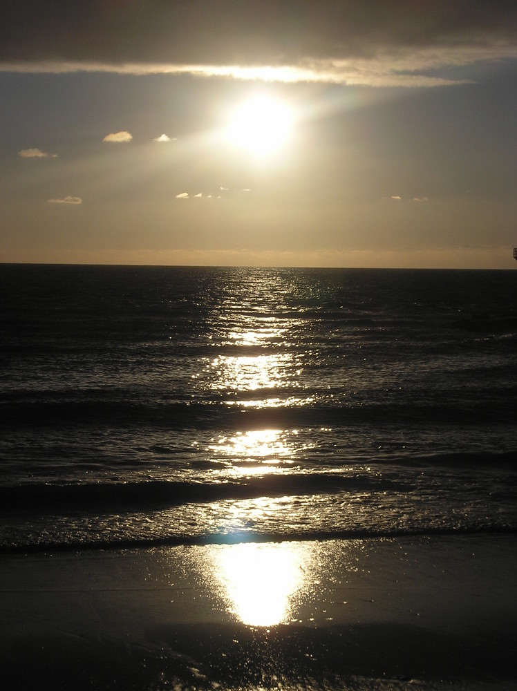 mer soleil et un peu de nuage