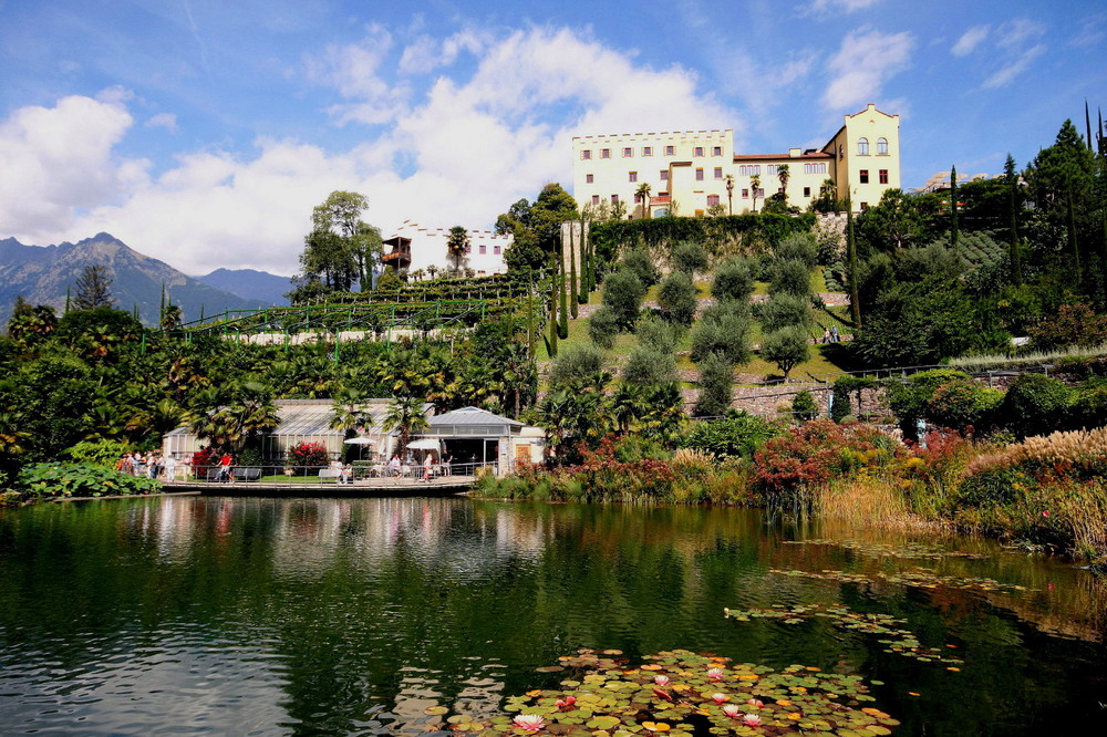 Meran Botanischer Garten Foto Bild Landschaft Garten