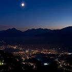 Meran im Mondlicht