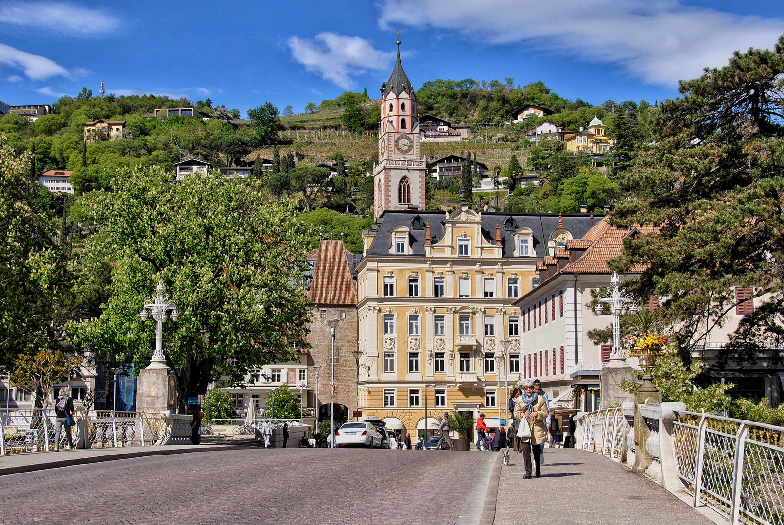 Meran - Postbrücke -