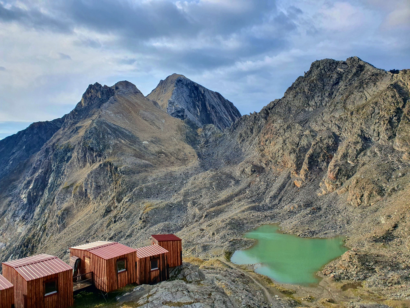 Meraner Höhenweg - Vor der Stettiner Hütte (702,2)