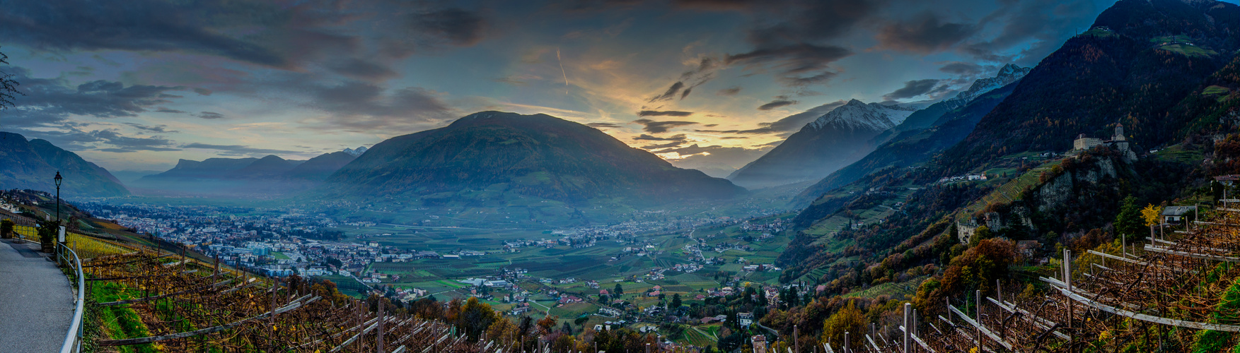 Meranerland, HDR-Panorama