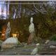 Merano stone totem by night