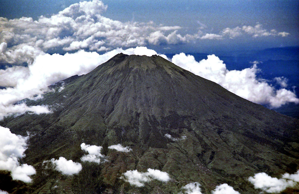 Merapi von oben