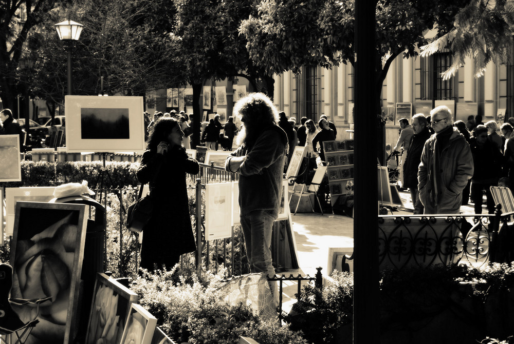 Mercadillo del Museo en Sevilla