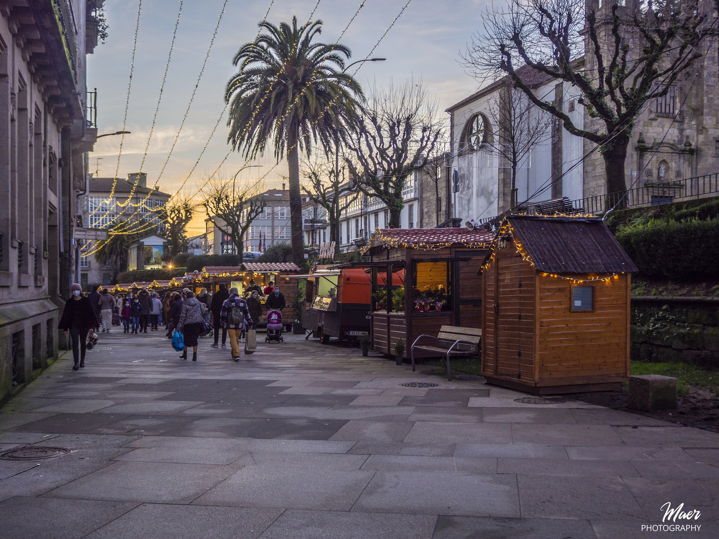 Mercadillo navideño.