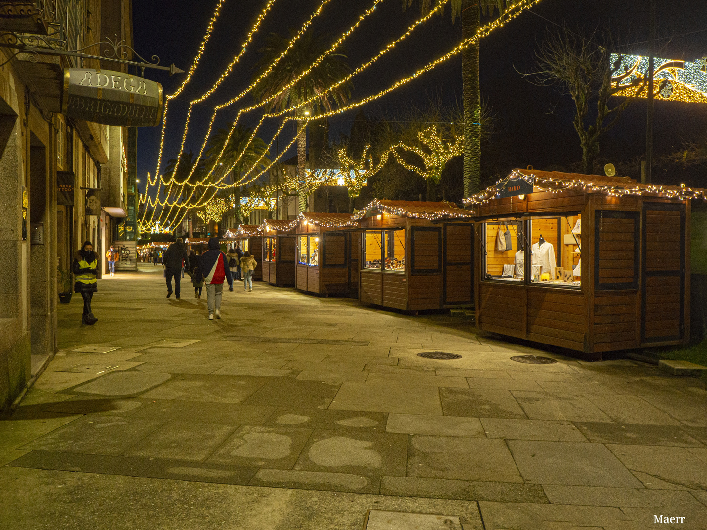 Mercadillo navideño.