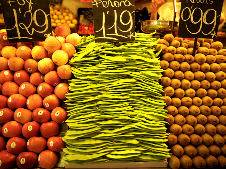 Mercado de Barcelona.