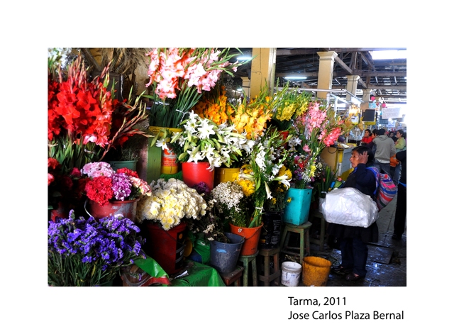 Mercado de Tarma, Perú