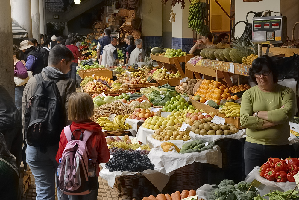 Mercado dos Lavradores in Funchal I auf Madeira
