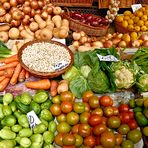 Mercado dos Lavradores in Funchal III  auf Madeira Gemüse