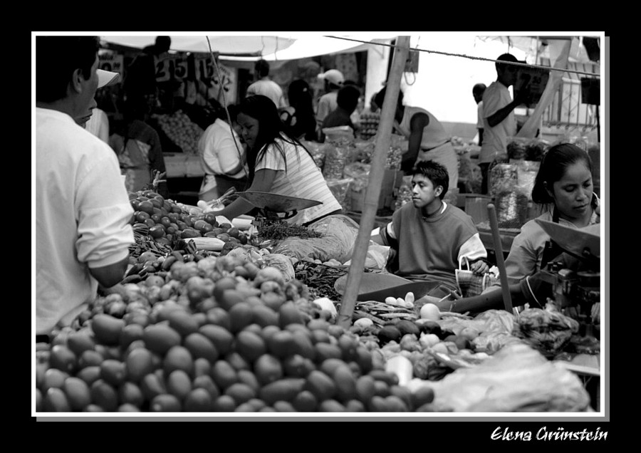 Mercado en Tepoztlán