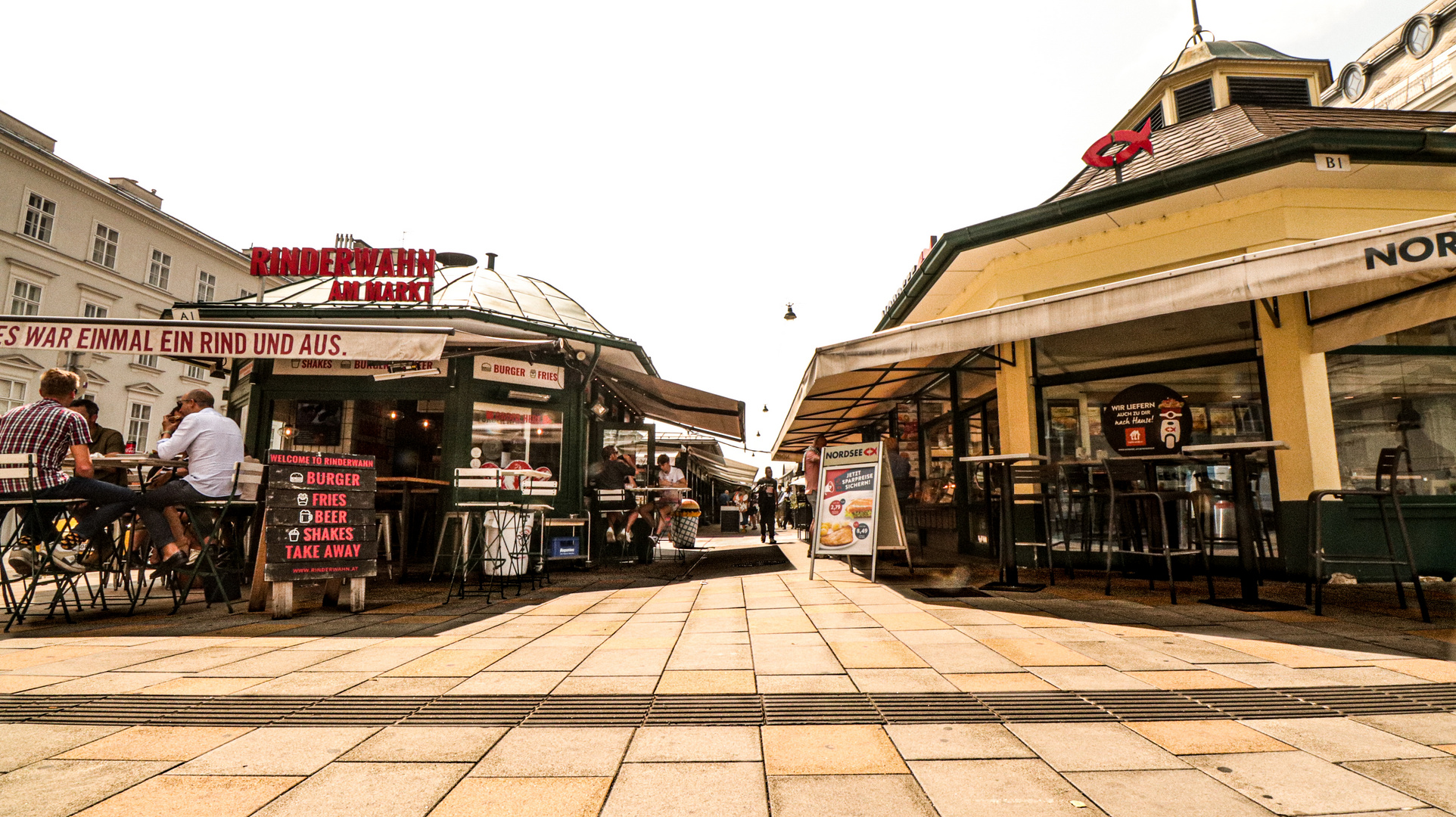 Mercado Naschmarkt #1 – Viena