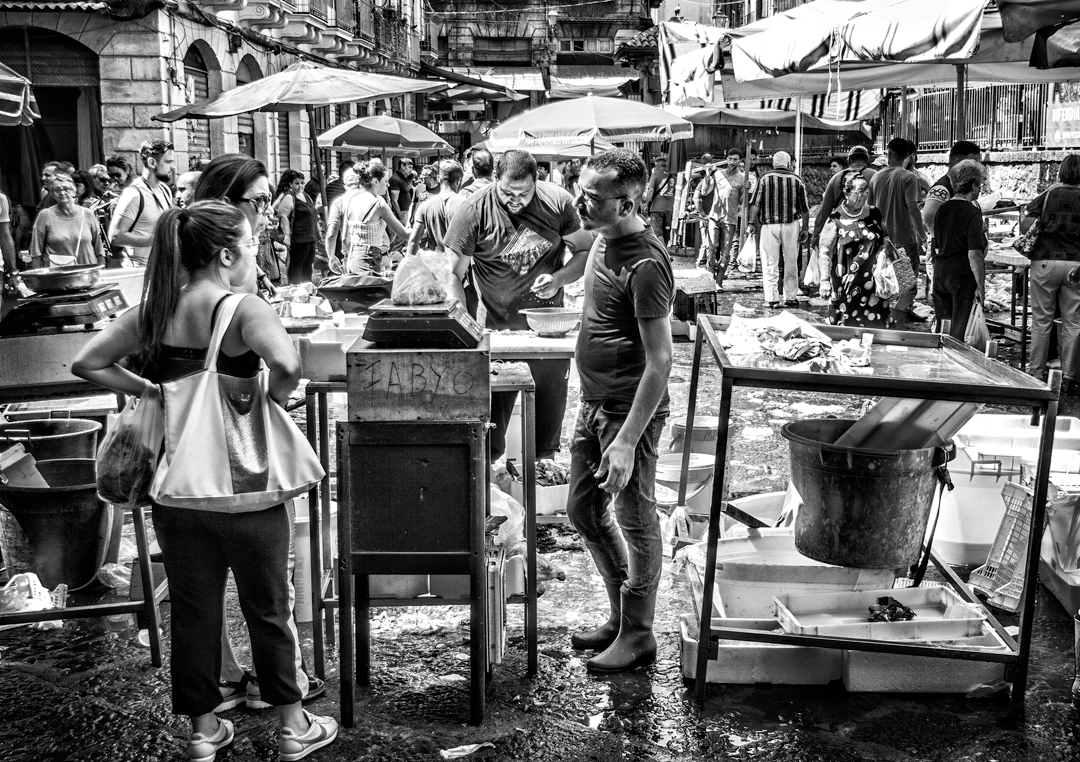 Mercato del pesce, Catania 2018