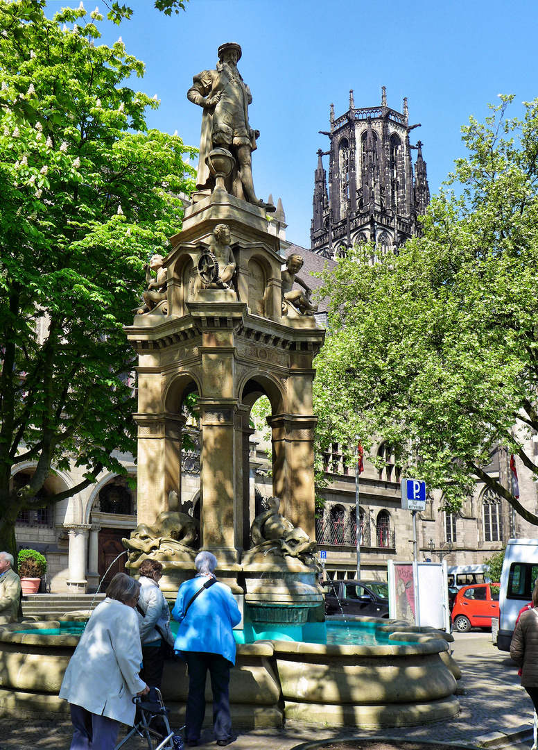 Mercatorbrunnen Duisburg 1