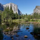 Merced River mit El Capitan