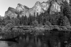 Merced River mit Three Brothers