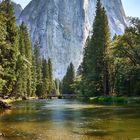 Merced River to Cathedral Rocks