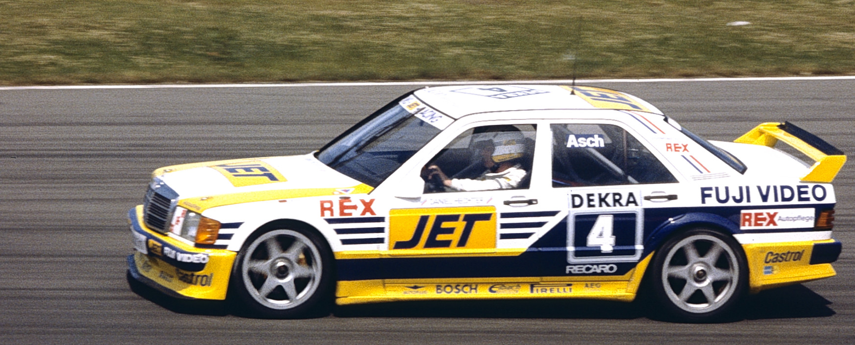 Mercedes 190 EV1 D.T.M. 1991 Nürburgring R.Asch