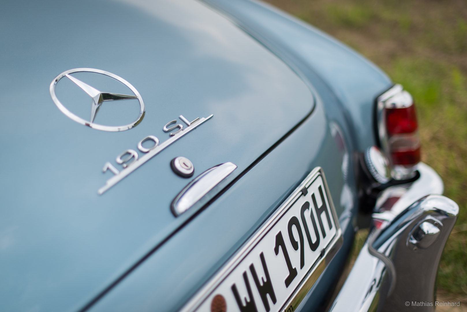 Mercedes 190 SL - Heckpartie