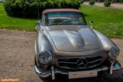 Mercedes 190 SL Roadster  D 1955  bei Classic Cars Schwetzingen 2017