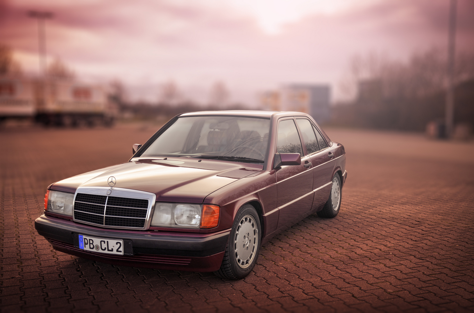 Mercedes 190E Avantgarde Rosso