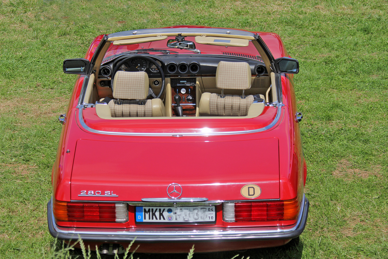 Mercedes 280 SL Cabrio Foto & Bild | oldtimer, car, mercedes Bilder auf