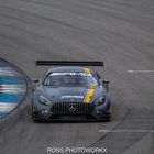 Mercedes AMG GT3 bei Hockenheimring Tests