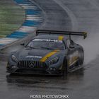 Mercedes AMG GT3 bei Test auf dem Hockenheimring