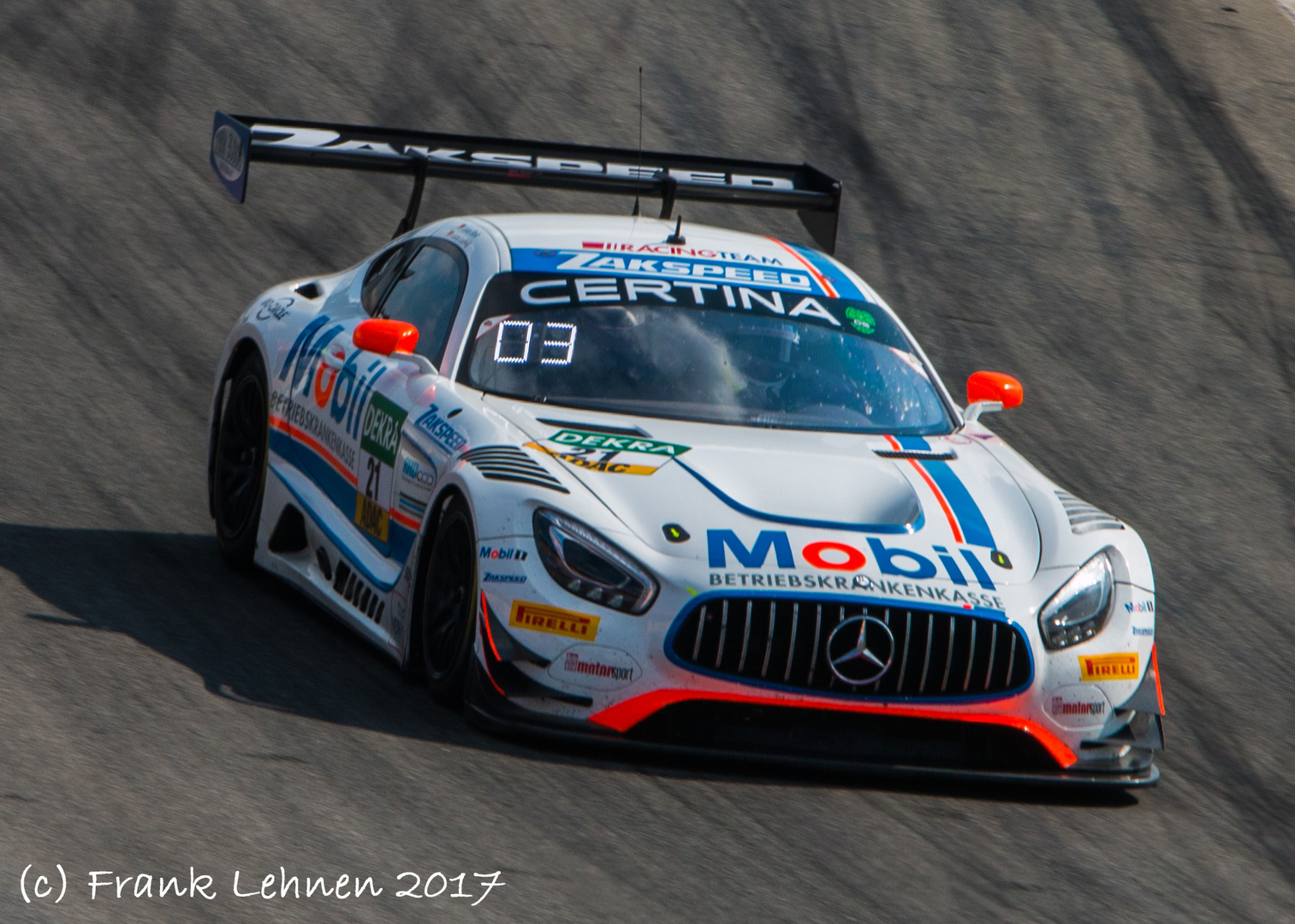 Mercedes AMG SLS GT3 - Stolz/Ludwig #21