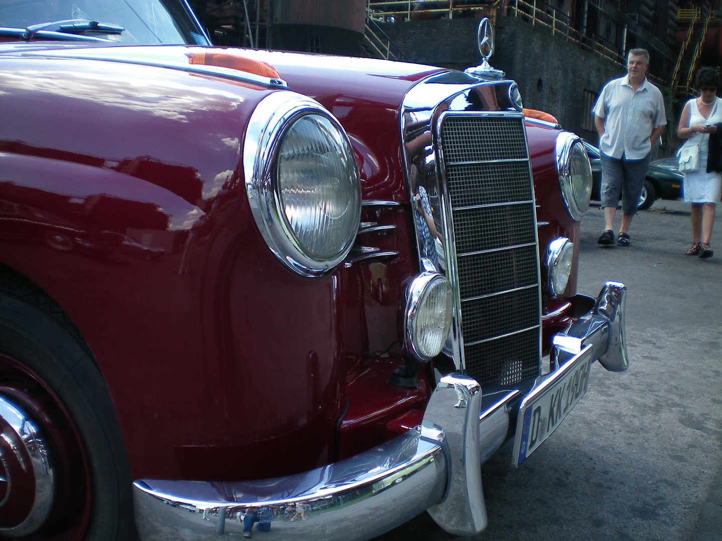 mercedes auf zollverein